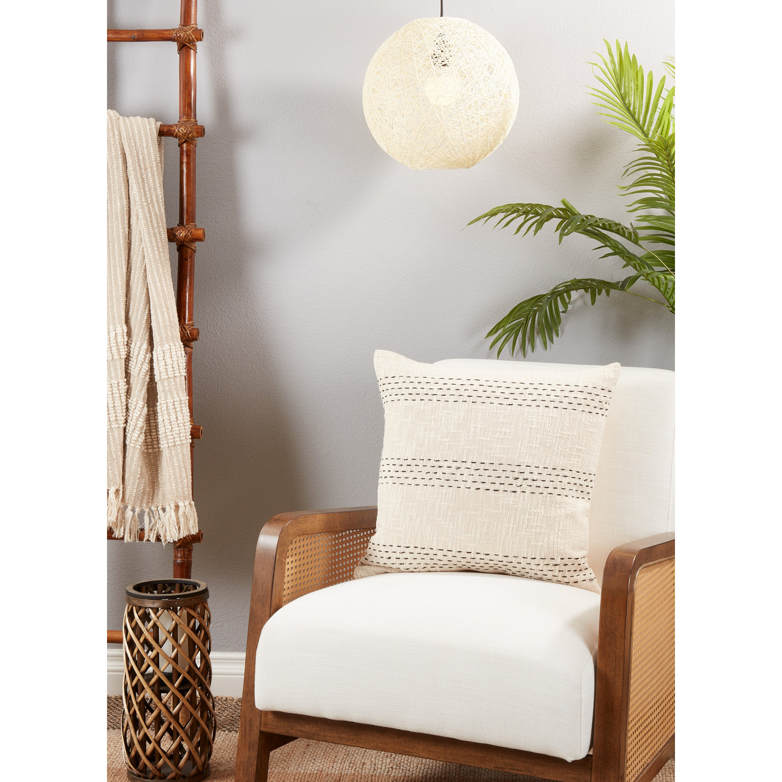Annarah Cotton Throw Pillow, Pillow Cover Only - No Insert
