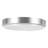 Bailey 11-in Brushed Nickel dimmable LED Outdoor Ceiling Light-124874922-124874921