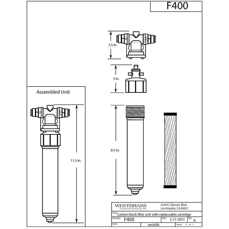 Victorian 9" 2-Handle Hot and Cold Water Dispenser Faucet with Heating Tank and Filter System, Oil Rubbed Bronze