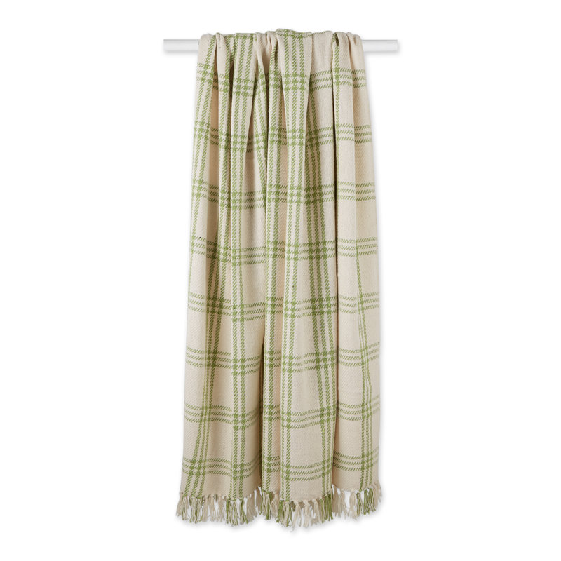 Jeté 100% coton , Vert