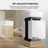 Yeego 15" Dual Zone Built-In Under Counter Wine Cooler, 28 Bottle Compressor Wine Refrigerator-125525976