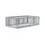Lit simple pour enfant Montessori avec clôture et porte, lit en bois d'hévéa avec garde-corps pour enfants, gris-29580758-29580752