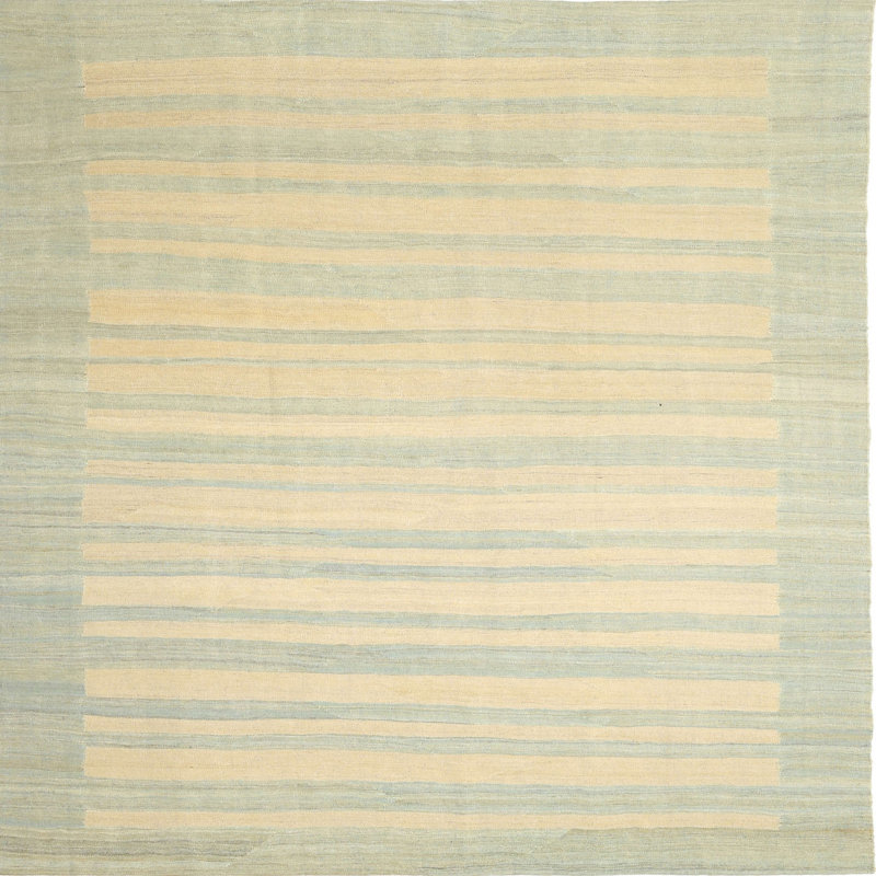 Surface beige contemporaine tapis, Carré 6 pi