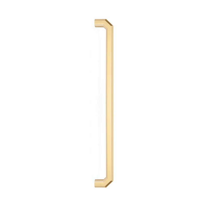 Riviera Appliance Pull, 12", Satin Brass