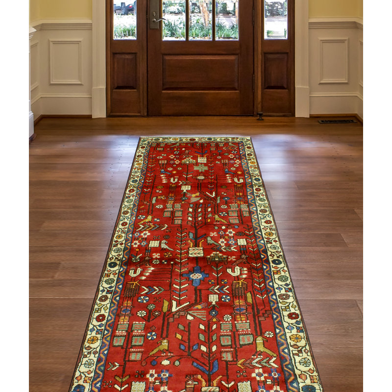 Khylar Distressed Barron Red Runner