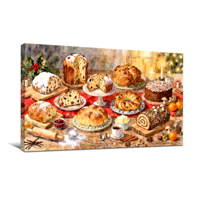Christmas Christmas Baking Delights Table Scene