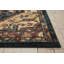 Tapis noir / brun à motif oriental-1851421981