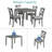 5 Piece Modern Dining Set-174495782