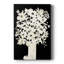 Toile tendue avec châssis Premium Floral Silhouette-985338670
