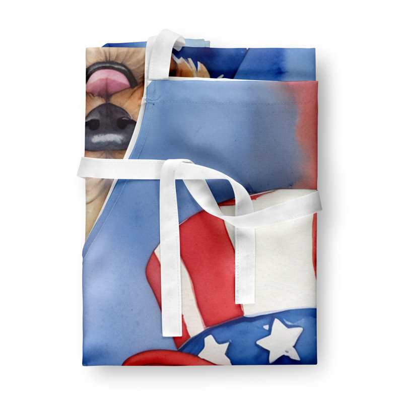 Patriotic American Apron, Lakeland Terrier