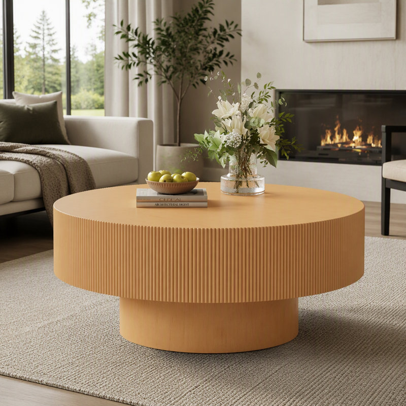 Table basse élégante Elegant Easy, Naturel