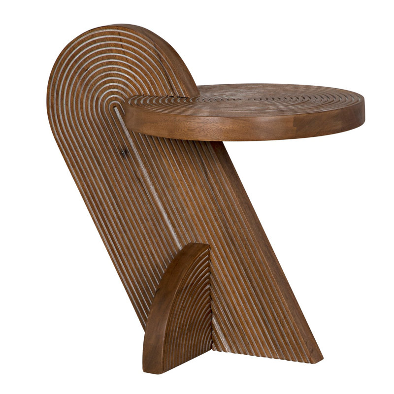 Solid Wood End Table
