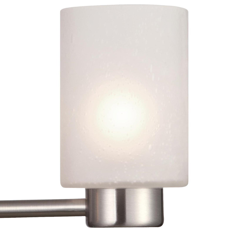 Lustre classique / traditionnel à 3 lumières Burchfield, Nickel brossé
