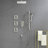 Complete Shower System with Bodysprays-110679974