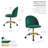 Ganey Velvet Task Chair-724784660