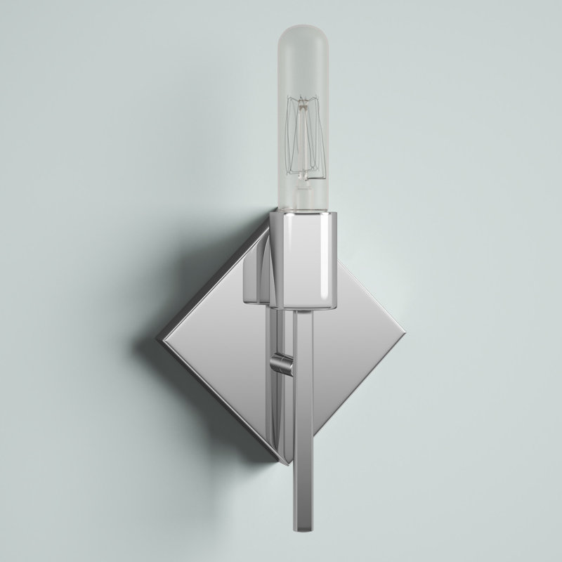 Alvertis 1 - Light Dimmable Wallchiere, Polished Chrome