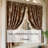 Chenille Jacquard Curtains 2 Panels-108205603