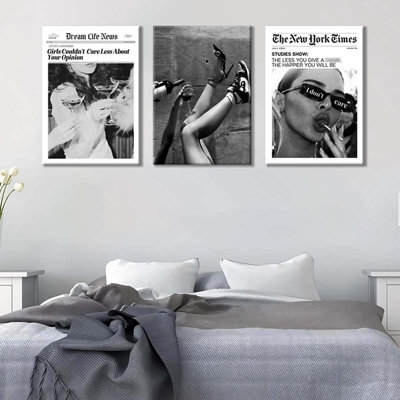 3 Piece Wrapped Canvas Print