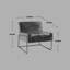 Fauteuil l 27,95 po Lopardo-98597596