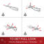 2.62' H Artificial Pine Christmas Tree