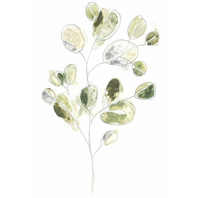 Sea Greens I - Wrapped Canvas Print, 76cm H x 51cm Wx 3.8cm D
