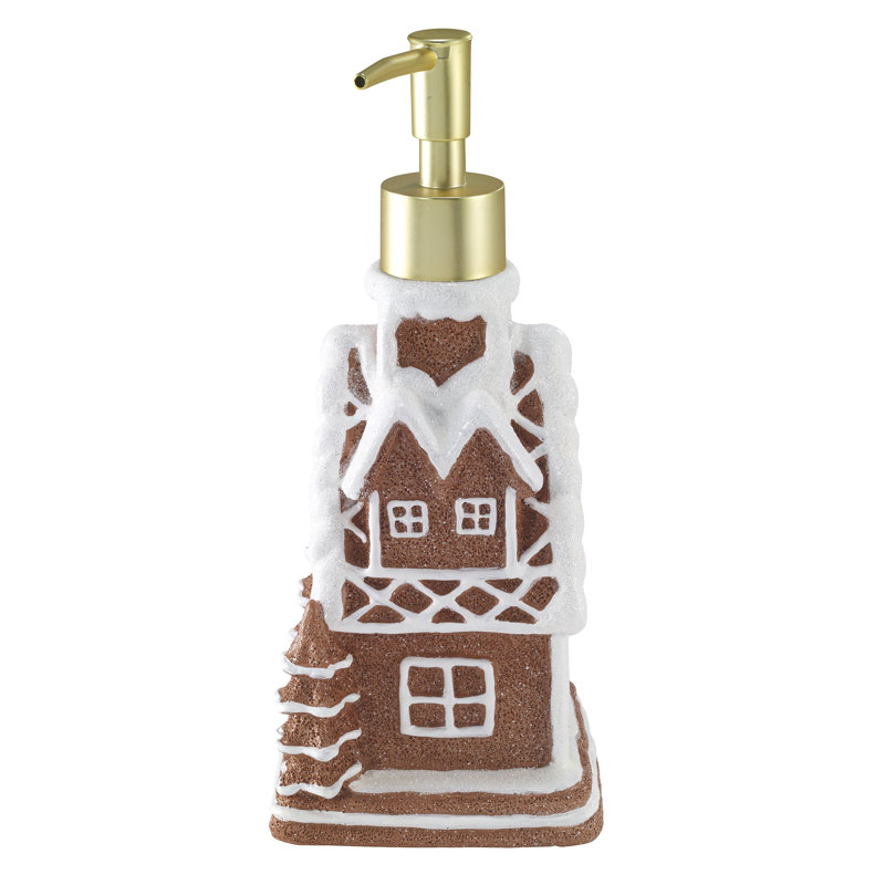 Christmas LP Gingerbread House Lotion Pump