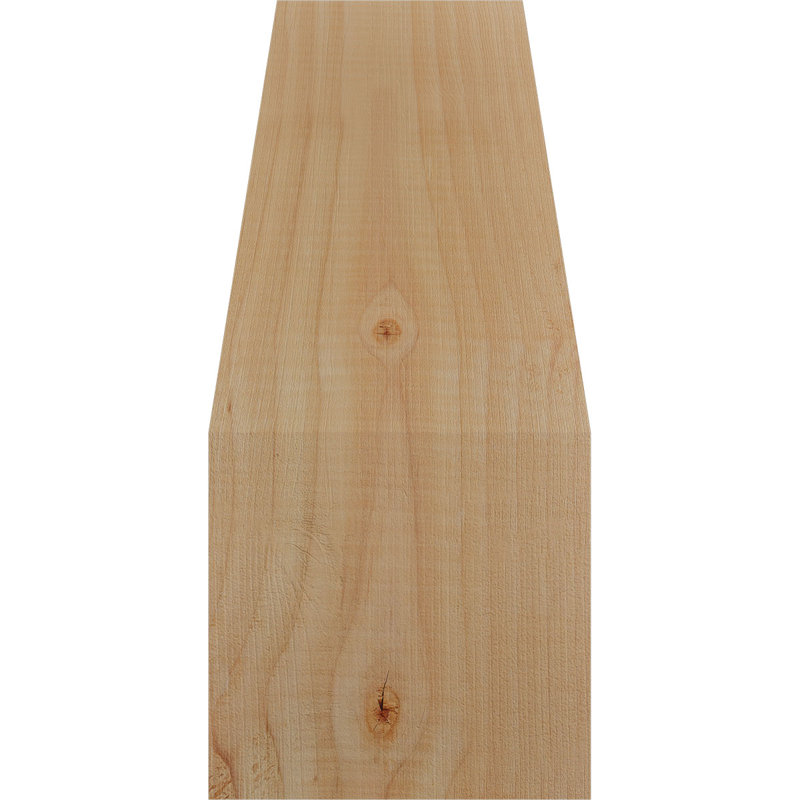Attelle de genou olympique, Sapin de Douglas, H 14 po x l 5,5 po x P 10 po, Attelle lisse