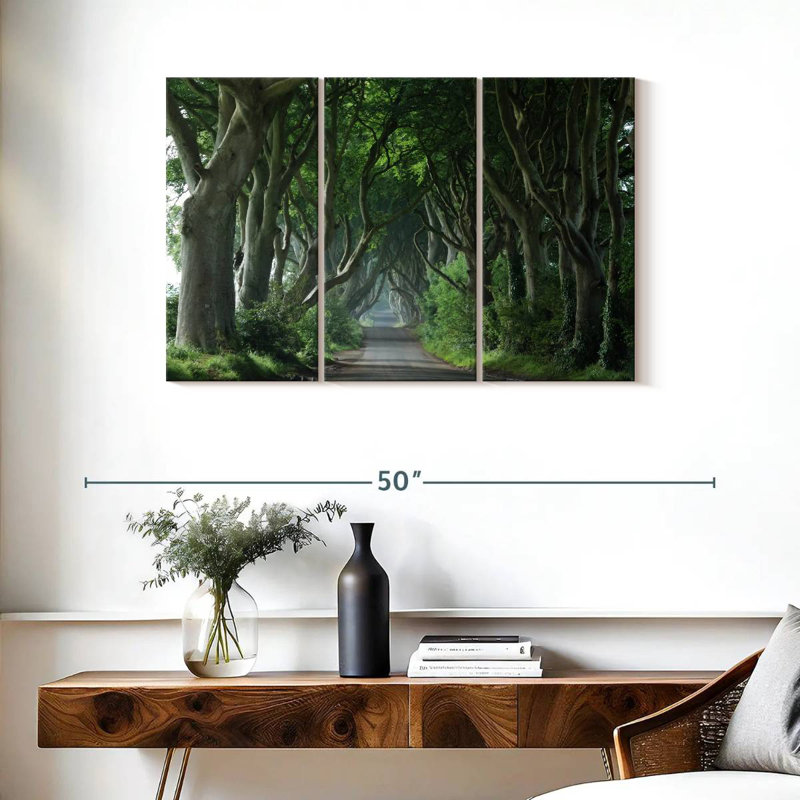Harnek Dark Hedges, 24" H x 38" W