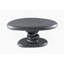 Table de bout grise ultrabrillante