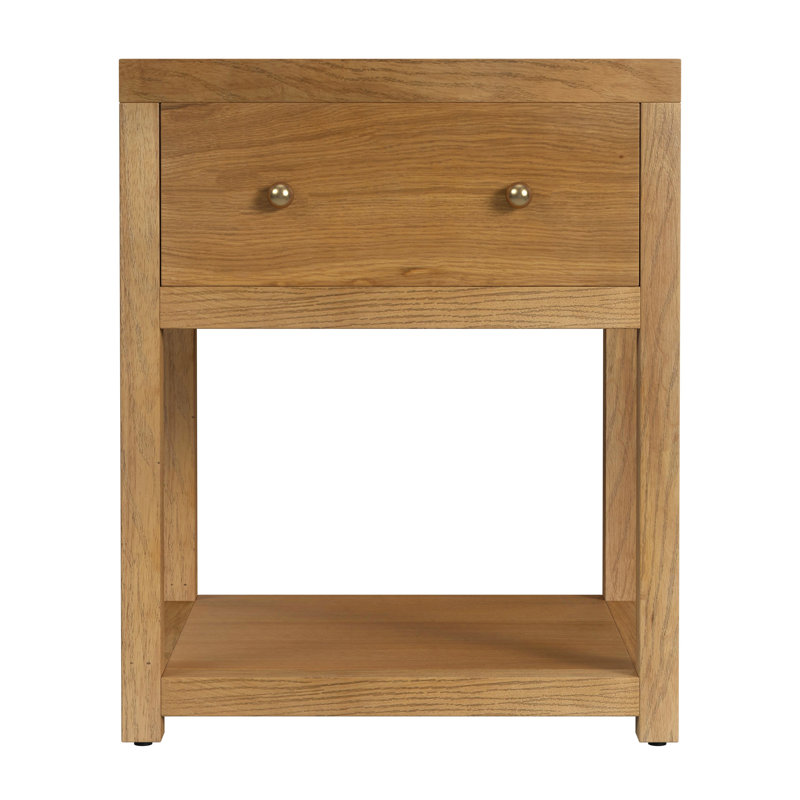 Table de chevet 1 tiroir Celine, Naturel