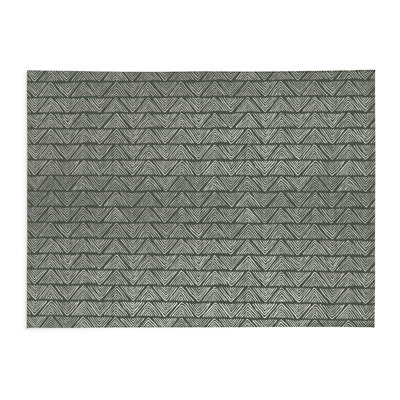 Tapis de bureau léger à chevrons