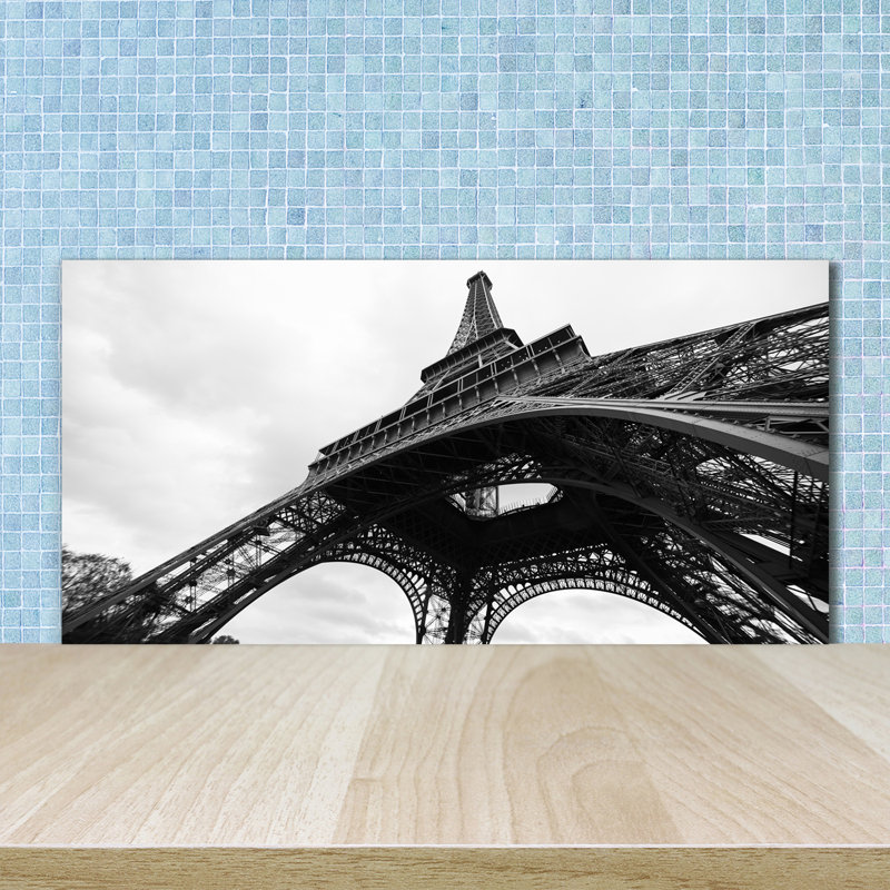 50cm W x 100cm L Glass Peel and Stick Panel