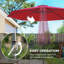 Parasol de marché rond 9,8 pi Kingsdown-28769833
