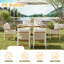 6 - Person Patio Dining Set with Rectangular Table