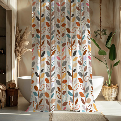 Garden Foliage Shower Curtain