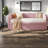 Space-saving Twin Beds, Velvet Upholstered With Extendable Trundle, Ideal For Modern Homes