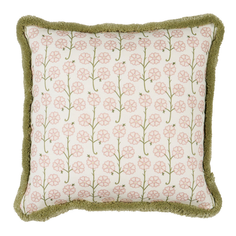 Schumacher x Neisha Crosland Gardenia Pillow