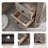 2 - Drawers Modern Wood Nightstand With Charging Station,Bed Side Table With Open Storage For Bedroom And Built-In Outlets-996766387