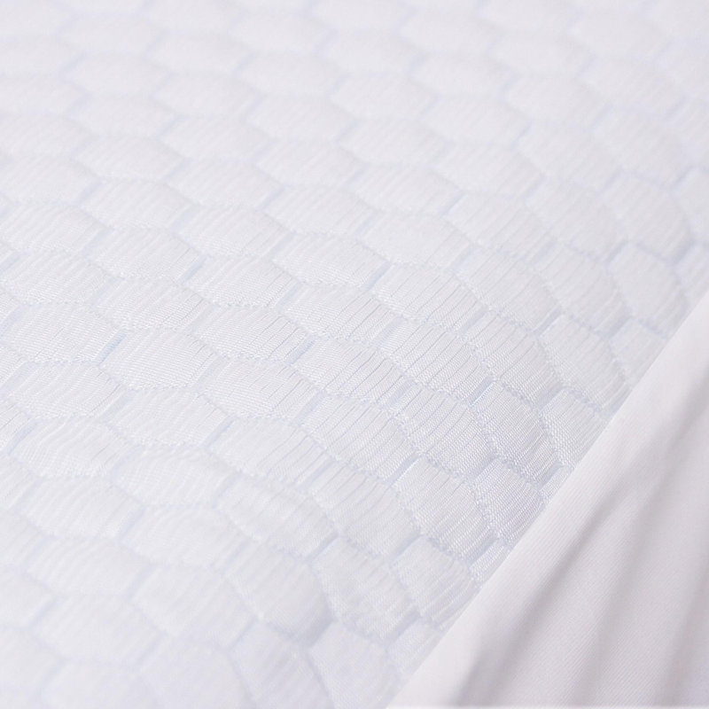 Housse de protection rafraîchissante pour matelas hypoallergénique, Lit simple