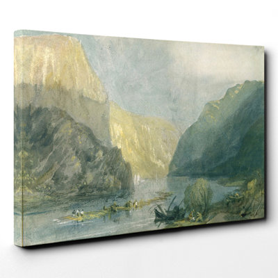 J.M.W. Turner - Wrapped Canvas Painting