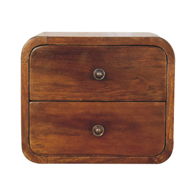 Cutwright 12'' W Solid Wood Nightstand