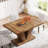 47.24" Walnut  Dining Table(Only Table,No Chair)