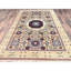 Tapis 200 KPSI en laine douce noué à la main 5 pi 10 po x 8 pi 10 po écru brun 0E7FCFE654614B49AD118FF4E6DEBC20