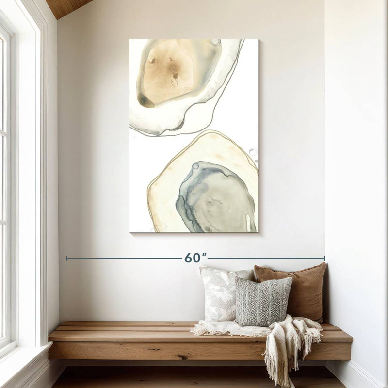 Brampt Ocean Oysters III, 45" H x 30" W
