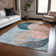 Machine Washable Indoor/Outdoor Cicel ACN1140 Rust Rug