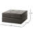 Brown 31 Sq - Construction & Function Provides Extra Seating