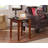 Solid Wood End Table Set Built-In Outlets