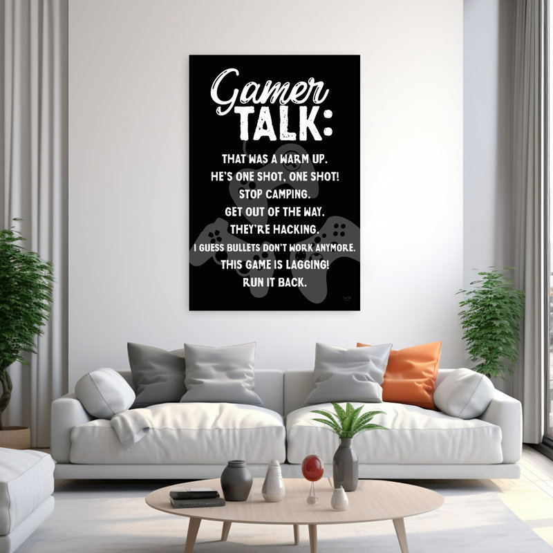 Art contemporain abstrait Gamer, H 60 po x l 40 po