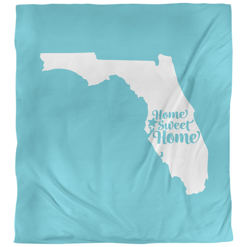 Housse de couette tampa doux, Microfibre, Bleu sarcelle