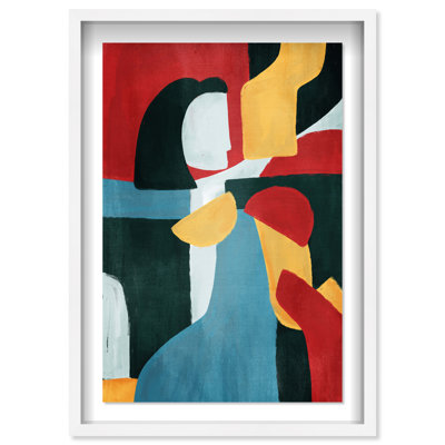 Colorful Abstract Couple
